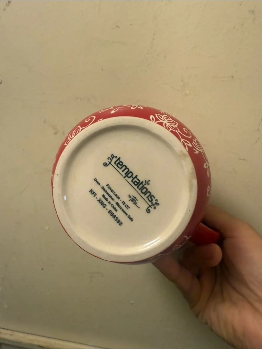 Temp-tations Red Pitcher - Picture 2 of 2